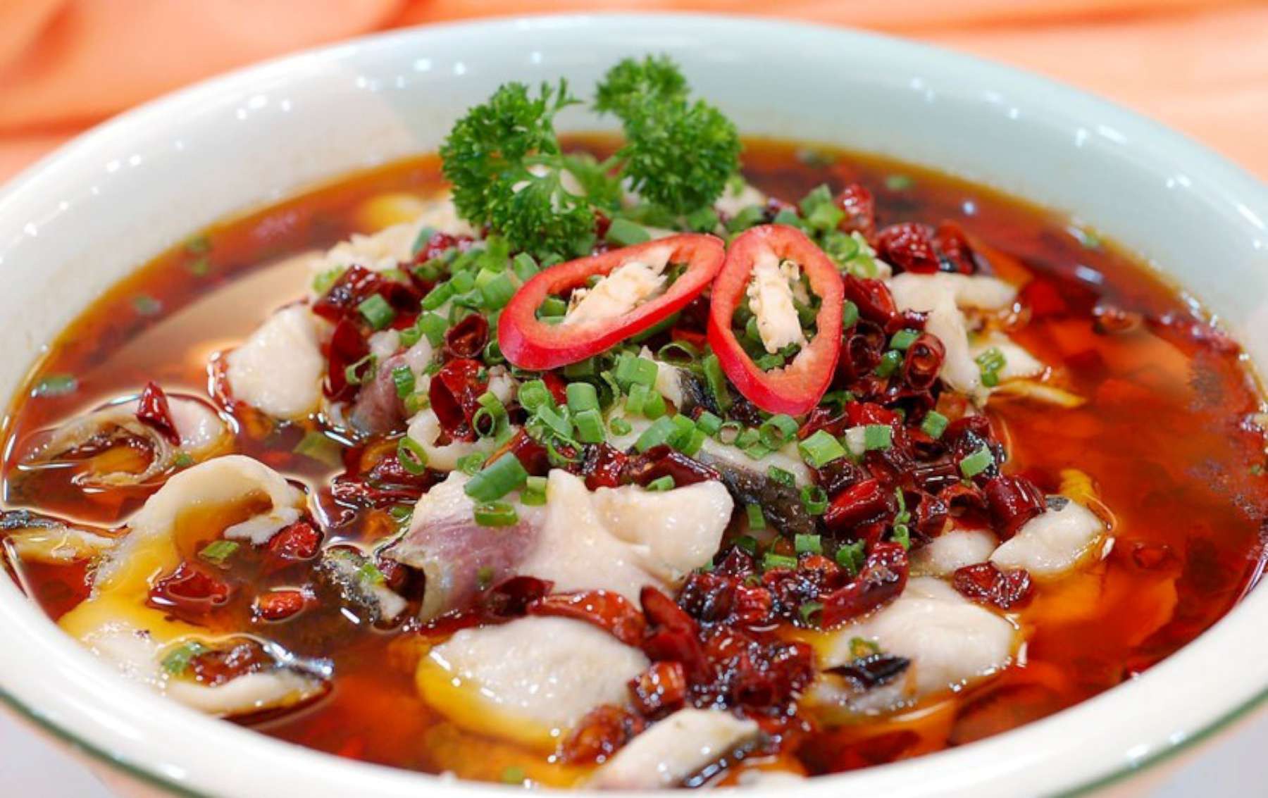 Hội nghiện ăn cay" sẽ phát cuồng ngay khi thấy món món ăn Shui zhu yu của Tứ Xuyên