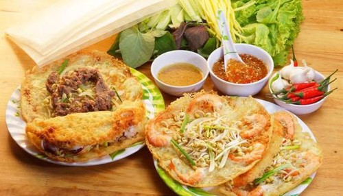 Bánh xèo tôm nhảy Quy Nhơn: Ăn là nghiền
