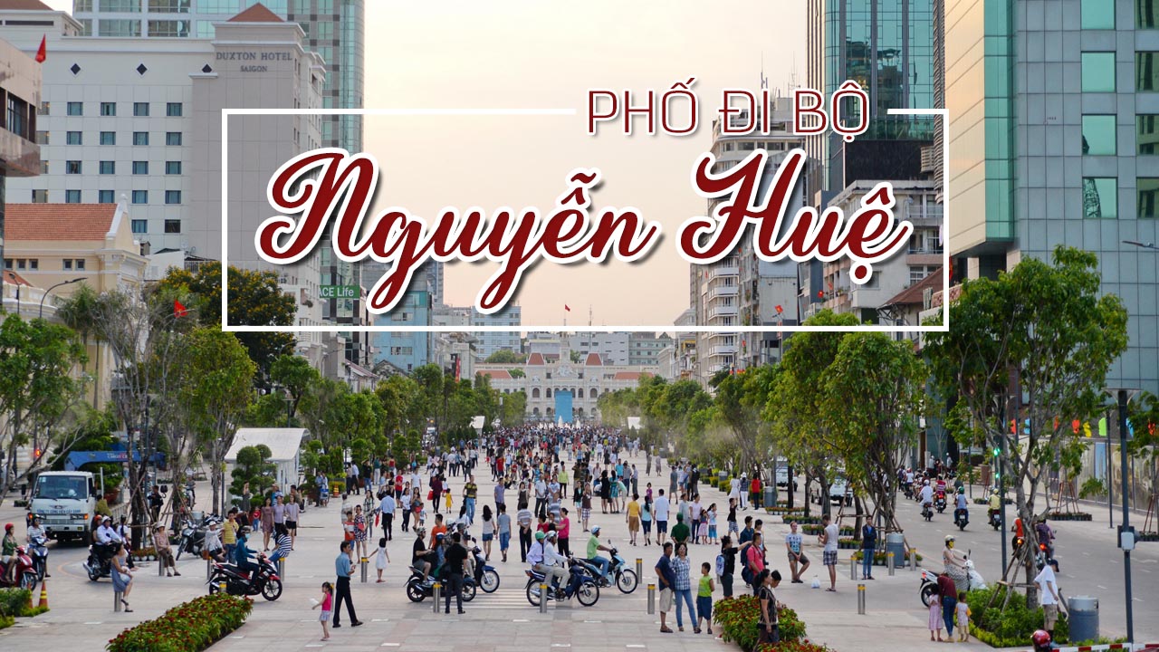Phố đi bộ Nguyễn Huệ - Điểm ăn chơi hot nhất Sài Gòn (2023)