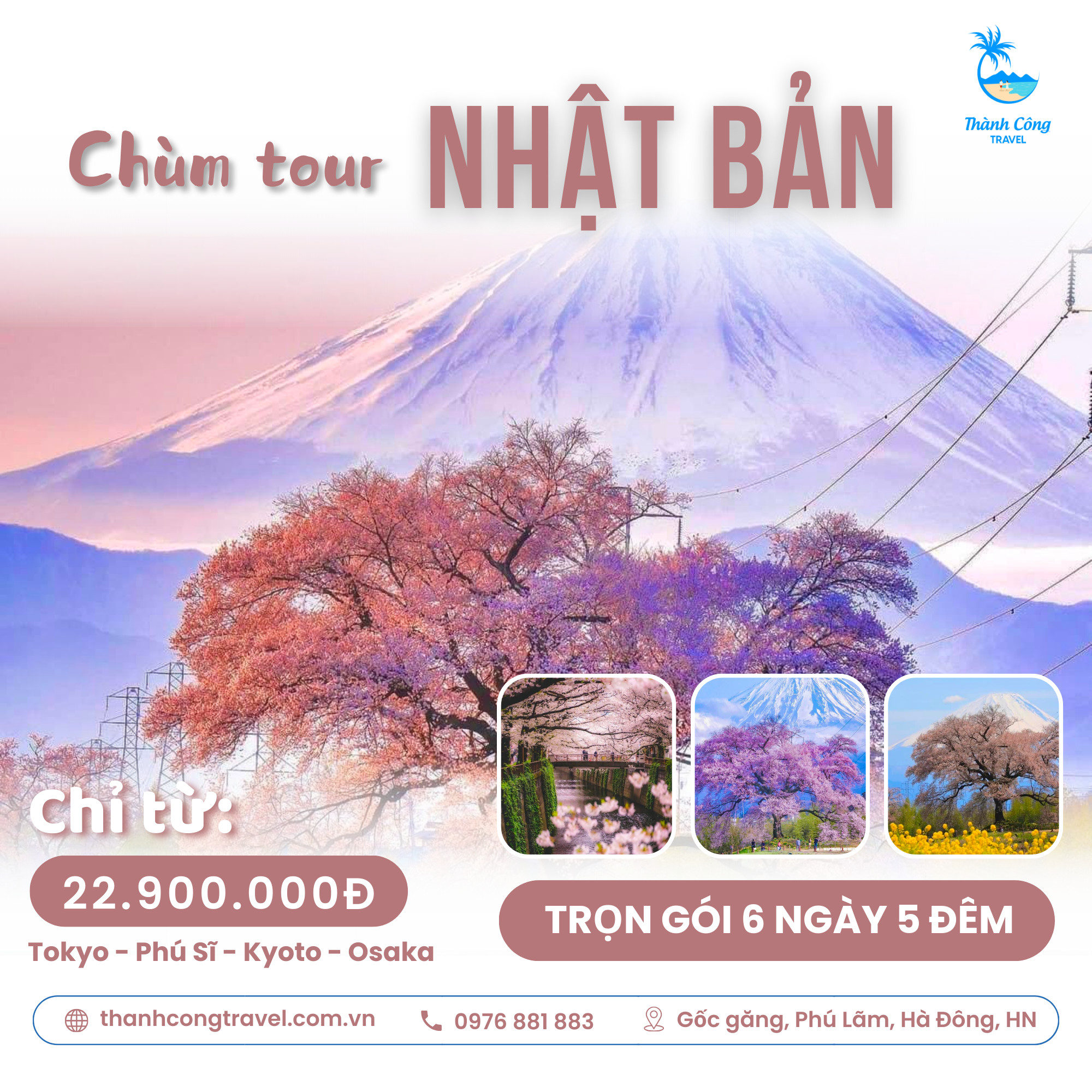 DL NHẬT BẢN HÈ 2024 HÀ NỘI – TOKYO– PHÚ SĨ  – KYOTO – OSAKA –  HÀ NỘI (Thời gian: 6 ngày 5 đêm) (TA)