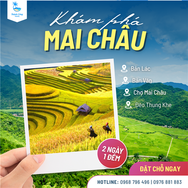 KHÁM PHÁ THUNG LŨNG MAI CHÂU 2N1Đ