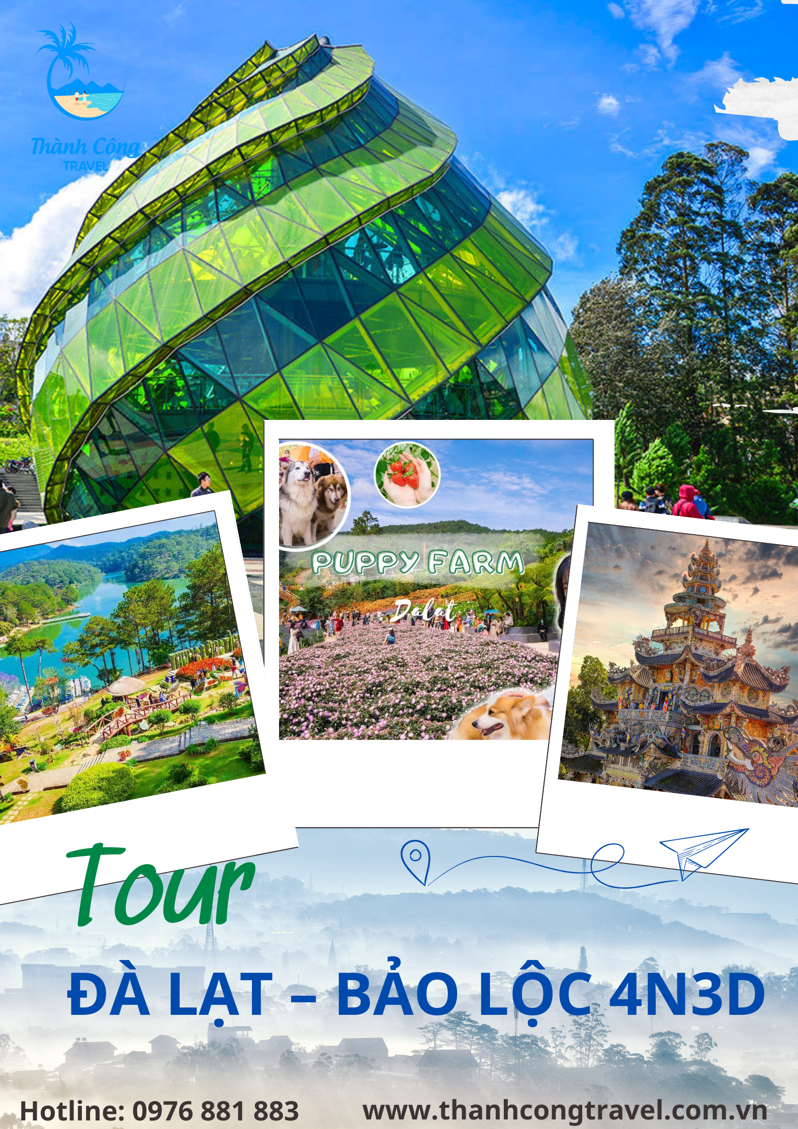 ĐÀ LẠT – BẢO LỘC 4N3D BAY VIETNAM AIRLINES