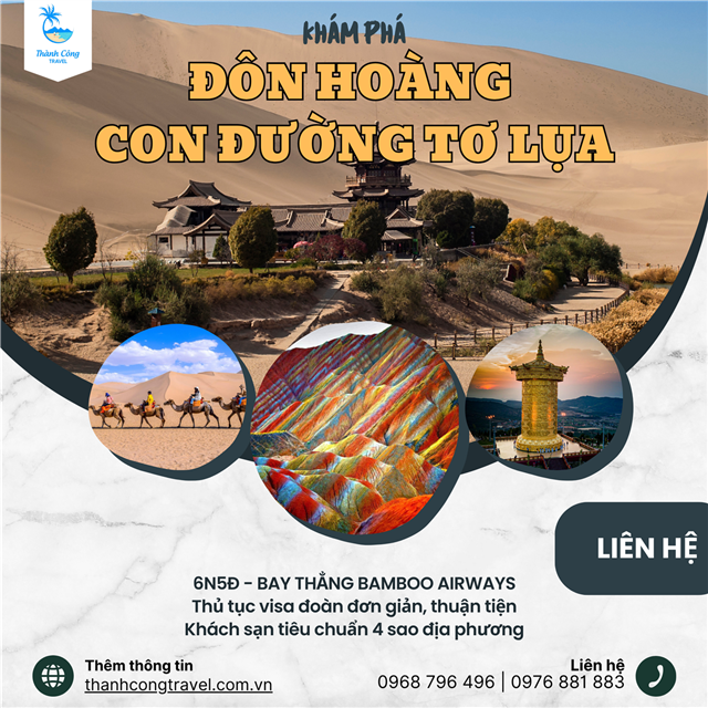 Khám phá Đôn Hoàng - Con đường tơ lụa