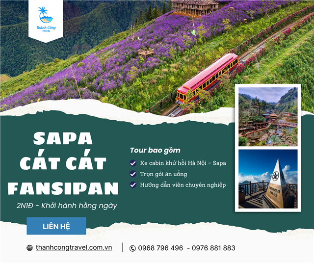 Khám phá Sapa - Cát Cát - Fansipan tuyệt đẹp
