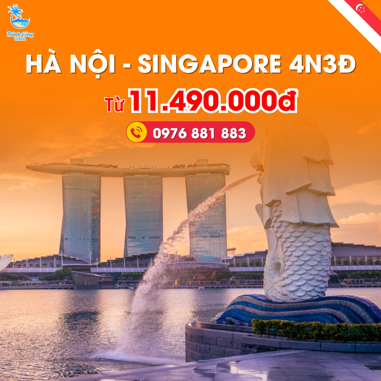 TOUR NGHỈ LỄ;  HÀ NỘI – SINGAPORE – MALAYSIA – HÀ NỘI 5N4D