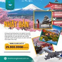 HÀ NỘI- OSAKA –KOBE– KYOTO – NÚI PHÚ SĨ – TOKYO 5N4Đ HV