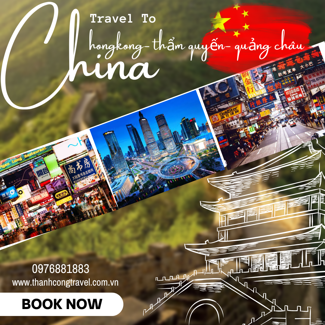 HONGKONG - THẨM QUYẾN – QUẢNG CHÂU 5N4D BAY VIETNAM AIRLINES
